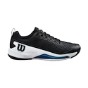 Herren Tennisschuhe Wilson Rush Pro 4.5 Black/White/Ensign Blue