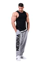 Herren Trainingshose Nebbia  Beast Mode On iconic sweatpants 186 grey