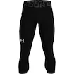 Herren Unterhose Under Armour HeatGear  3/4 Legging Black