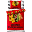 Inklusive Wäsche Official Merchandise  NHL Chicago Blackhawks 140x200/70x90 cm