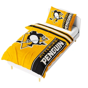 Inklusive Wäsche Official Merchandise  NHL Pittsburgh Penguins Belt 140x200/70x90 cm