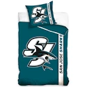 Inklusive Wäsche Official Merchandise  NHL San Jose Sharks Belt 140x200/70x90 cm