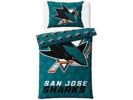 Inklusive Wäsche Official Merchandise NHL San Jose Sharks Shields 140x200/70x90