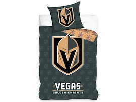 Inklusive Wäsche Official Merchandise NHL Vegas Golden Knights Shield 135x200/80x80