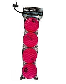 Inlinehockeyball Bauer Hydro G Cool Pink - 4 Pack