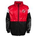 Jacke für Jungen Outerstuff  GOAL LINE STANCE FZ WINDBREAKE NEW JERSEY DEVILS