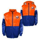 Jacke für Jungen Outerstuff  GOAL LINE STANCE FZ WINDBREAKE NEW YORK ISLANDERS