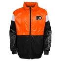 Jacke für Jungen Outerstuff  GOAL LINE STANCE FZ WINDBREAKE PHILADELPHIA FLYERS