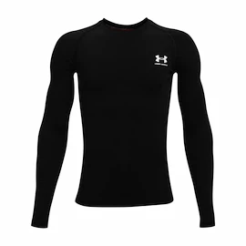 Jungen-T-Shirt Under Armour HeatGear LS Black