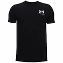 Jungen-T-Shirt Under Armour  Sportstyle Left Chest SS Black