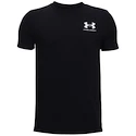 Jungen-T-Shirt Under Armour  Sportstyle Left Chest SS Black XS