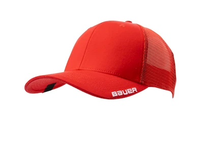 Kappe Bauer  Team Mesh Snapback Red