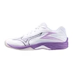 Kinder-Hallenschuhe Mizuno  Lightning Star Z7 Jr. White/Patrician Purple/Quince