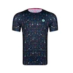 Kinder T-Shirt BIDI BADU  Deon Tech Tee Dark Blue, Mixed 128 cm