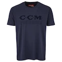 Kinder T-Shirt CCM Holiday SS Tee B Navy