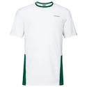 Kinder T-Shirt Head  Club Tech White/Green 128 cm