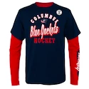 Kinder T-Shirt Outerstuff  TWO MAN ADVANTAGE 3 IN 1 COMBO COLUMBUS BLUE JACKETS S