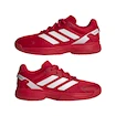 Kinder Tennisschuhe adidas  Ubersonic K Lucid Red