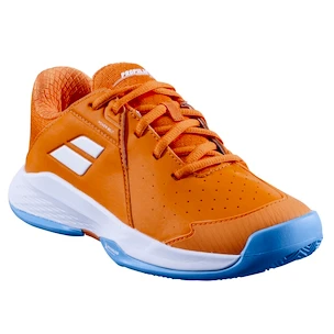 Kinder Tennisschuhe Babolat Propulse Junior 3 Clay Boy Orange Peel