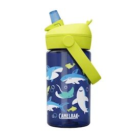 Kinder Trinkflasche Camelbak Thrive Flip Straw Kids 0,4l Shark and Rays