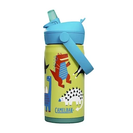 Kinder Trinkflasche Camelbak Thrive Flip Straw Kids VSS 0,35l Dino Jam