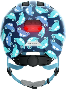 Kinderhelm Abus Smiley 3.0 LED Blue Car