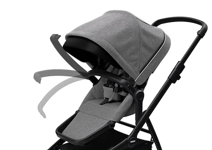 Kinderwagen Thule Sleek Black/Gray Melange