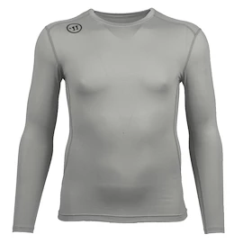 Kompressionsshirt Warrior Compression LS Grey Junior