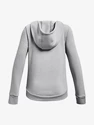 Mädchen Hoodie  Under Armour  Rival Fleece LU FZ Hoodie-GRY