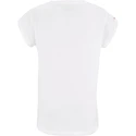 Mädchen T-Shirt Babolat  Exercise Cotton Tee Girl White