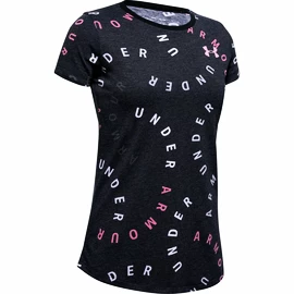 Mädchen T-Shirt Under Armour  Live Printed Wm Ss T-Shirt