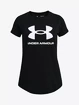 Mädchen T-Shirt Under Armour  Live Sportstyle Graphic SS-BLK