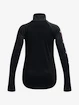 Mädchen T-Shirt Under Armour  Tech Graphic 1/2 Zip -BLK