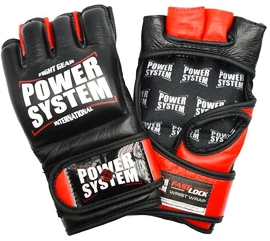 MMA-Handschuhe Power System Grapplingové Rukavice Katame Evo Červené