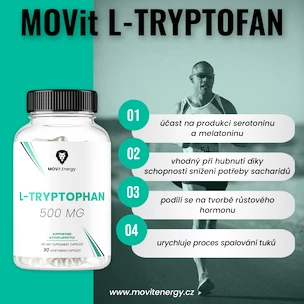 MOVit  L-Tryptofan 500 mg 90 kapslí