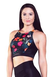 Oberteil für Frauen MadMax Flower Power Crop Top MSW315