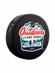 Offizieller Puck des Spiels Inglasco Inc.  NHL Outdoors Lake Tahoe