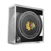 Offizieller Puck des Spiels SHER-WOOD  Official Game Pucks NHL Chicago Blackhawks