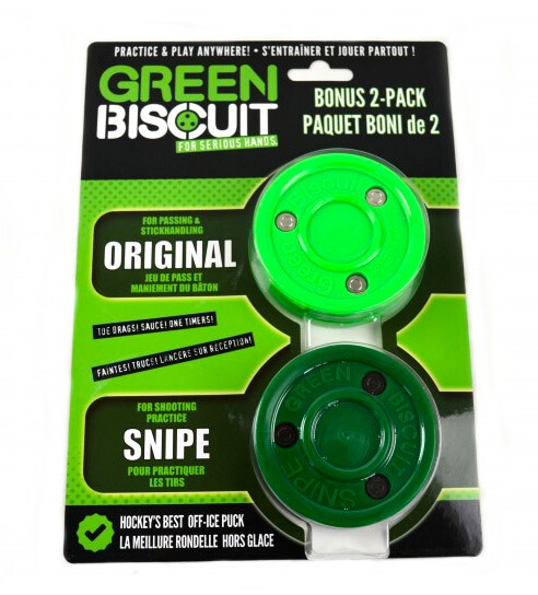 Puck Green Biscuit Bonus 2-Pack | Sportartikel | Sportega