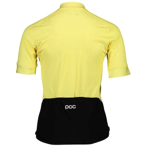 Radtrikot POC  Essential Road Logo Jersey Sulfur Yellow M