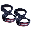 Risse Power System  Lifting Straps Figure 8 Silové Popruhy Trhačky Červené L/XL