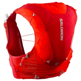 Running Vest Salomon ADV Skin 12 Set Flame Scarlet/Haute Red