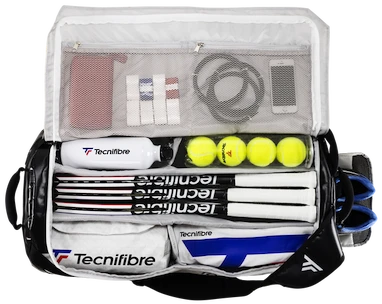 Schlägertasche Tecnifibre  Tour Endurance Rackpack XL White