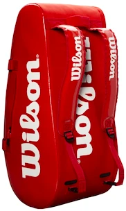 Schlägertasche Wilson Super Tour 2 Compartment Large Red