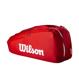 Schlägertasche Wilson Super Tour Red 6PK 2025