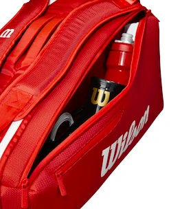 Schlägertasche Wilson  Super Tour Red 6PK 2025