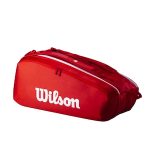 Schlägertasche Wilson  Super Tour Red 9PK 2025