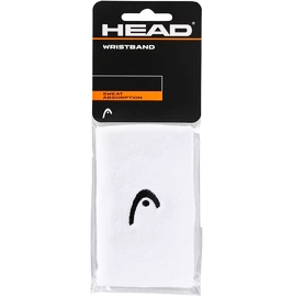 Schweißband Head Wristband 5" White (2 Pack)