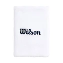 Schweißband Wilson  Wide Terry Wristbands Bright White