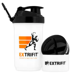 Shaker Extrifit  Šejkr se zásobníky 600 ml + 150 ml + 200 ml